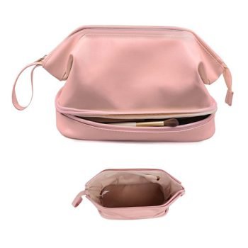 leather toiletry bag womens