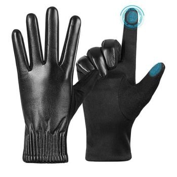 leather touchscreen gloves 2