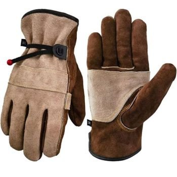 leather work gloves