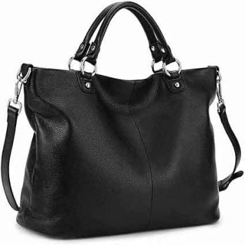 pebbled leather bag