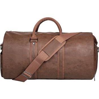 pu leather duffle bag