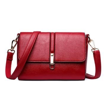 pu leather shoulder bag