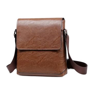 pu leather sling bag
