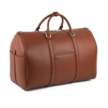 vegan leather duffle bag