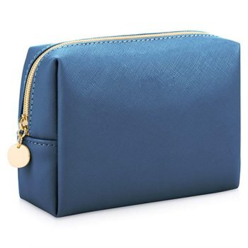 vegan leather makeup bag