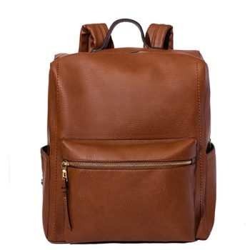 vegan leather rucksack