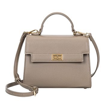 vegan leather satchel