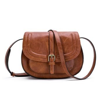 vegan leather shoulder bag
