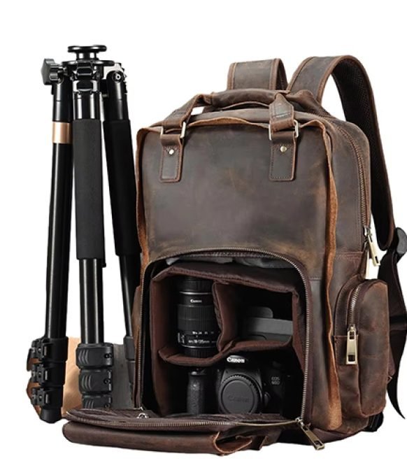 video of leather camera bags 3