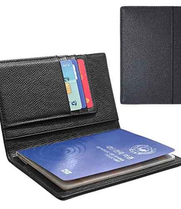 video of leather passport holder 4