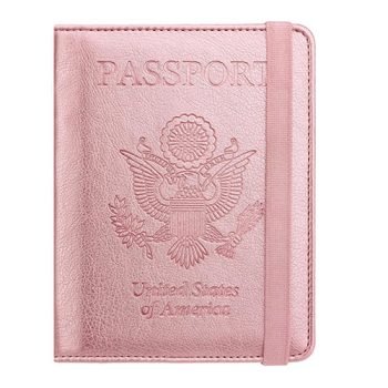 women's leather passport holder